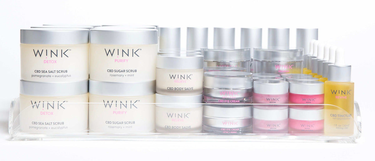CBD Spa Skincare + Wellness Hemp Infused WINK Wellness