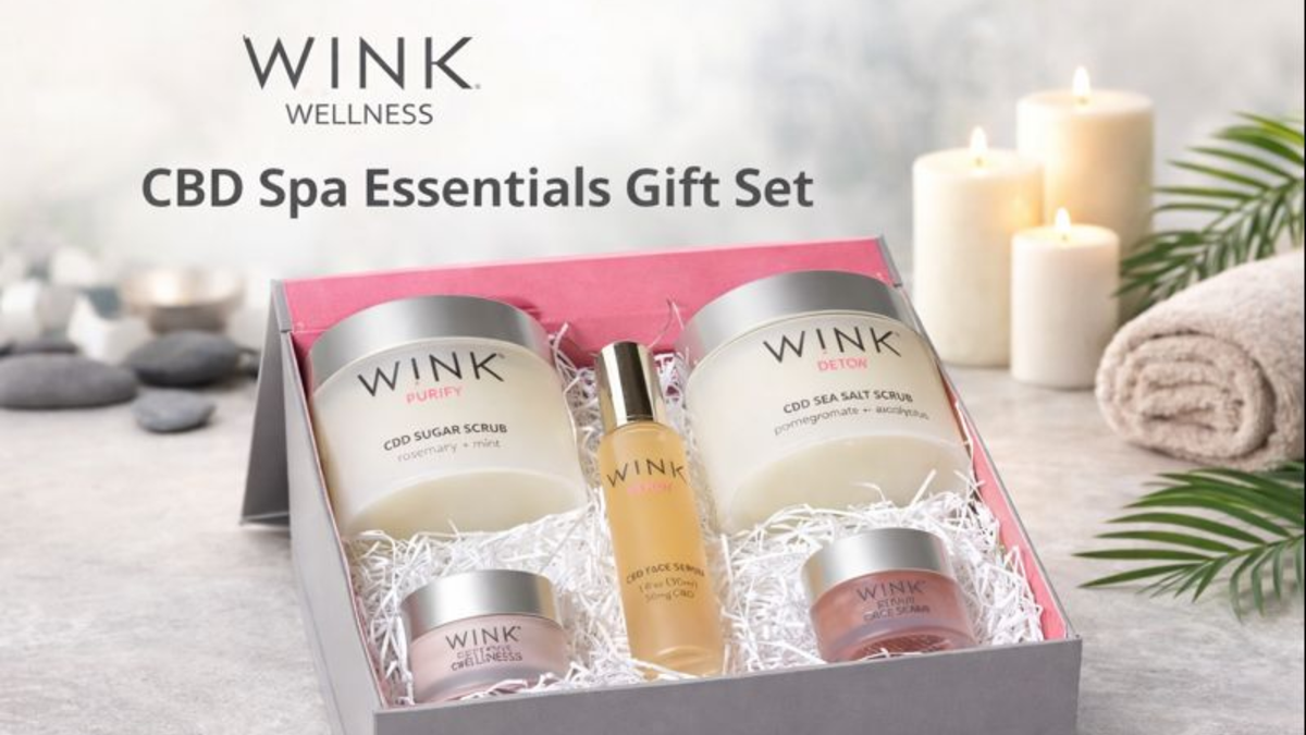 CBD Spa Essentials Gift Set: The Ultimate Self-Care Experience by Wink