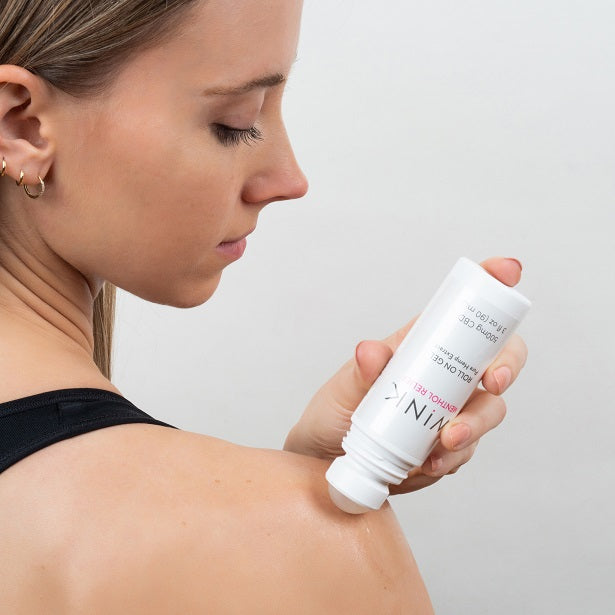 Recovery and relaxation with Menthol CBD Roll-On Gel and Body Wash