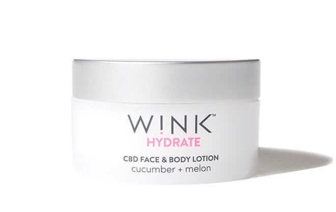 HYDRATING CBD Face + BODY LOTION | Hydrating + long lasting face & body cream | winkwellness.com