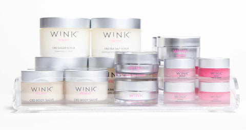 CBD hemp infused products for women by women. Winkwellness.com
